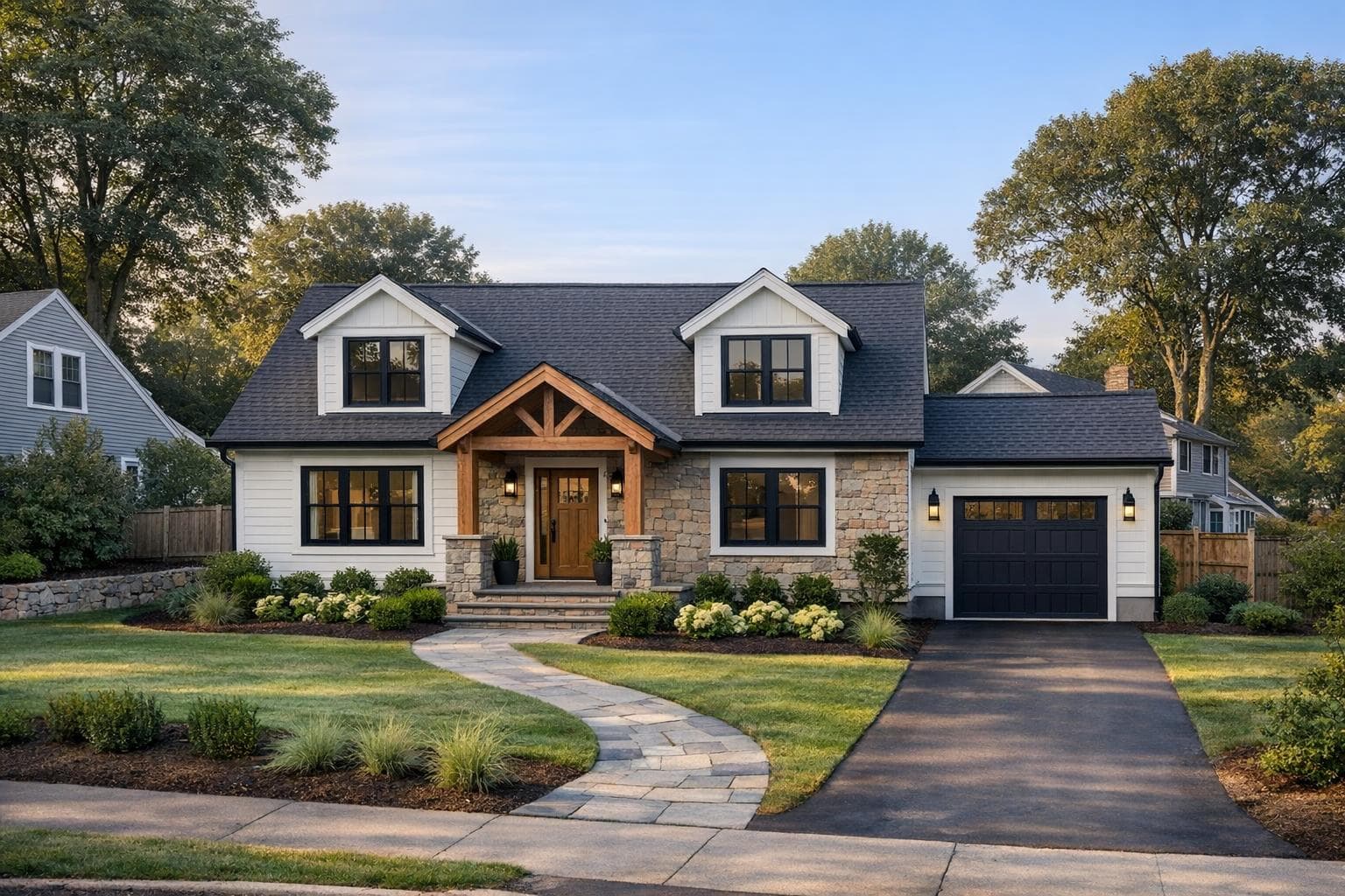 Boston-area brownstone and single-family renovation project